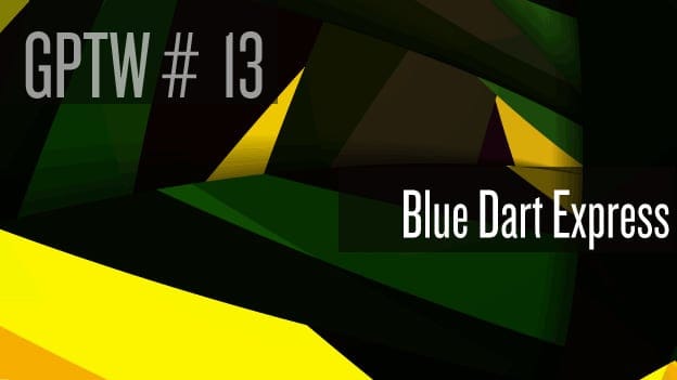 #13 Blue Dart Express: Indomitable people force