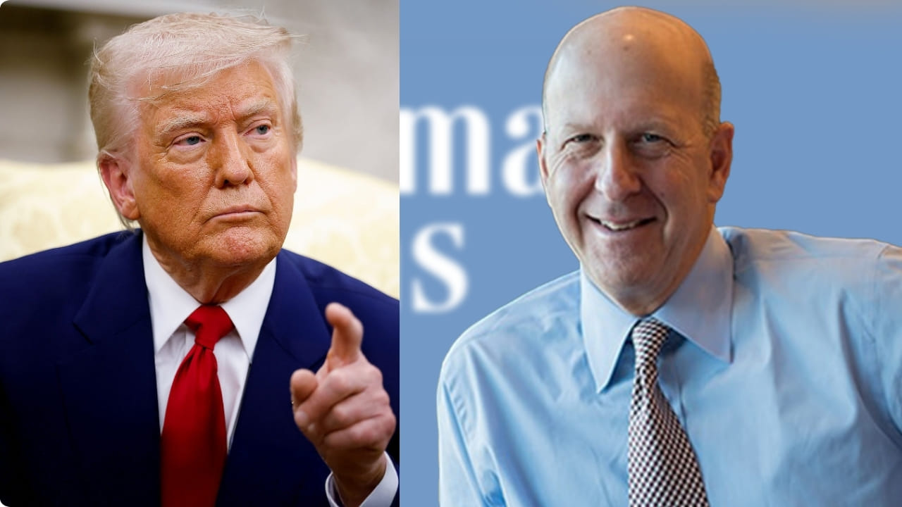Trump tells Goldman Sachs CEO to ‘focus on being a DJ’ over running bank