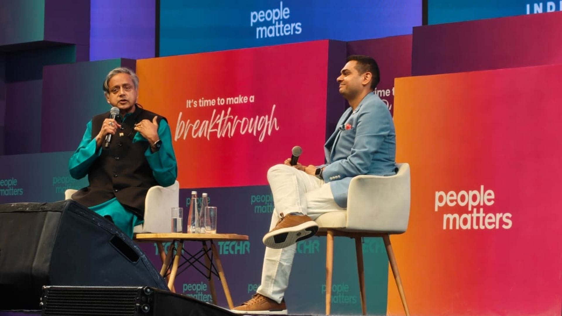 Human-first leadership can unlock India's potential: Dr Tharoor at TechHR’25