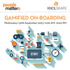 Gamified on-boarding