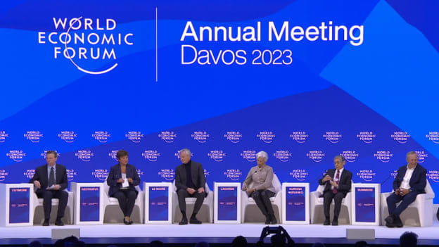Caution despite optimistic times? Leaders at Davos 2023 discuss why