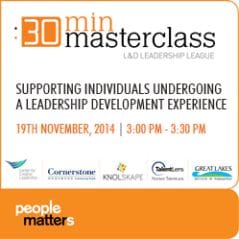 Undergoing a leadership development experience?