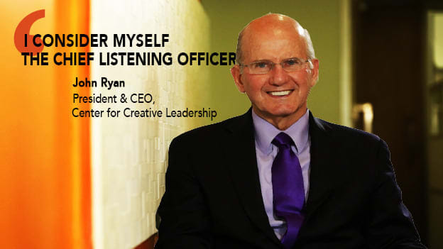 John Ryan, CEO at CCL on leadership learnings and managing polarities