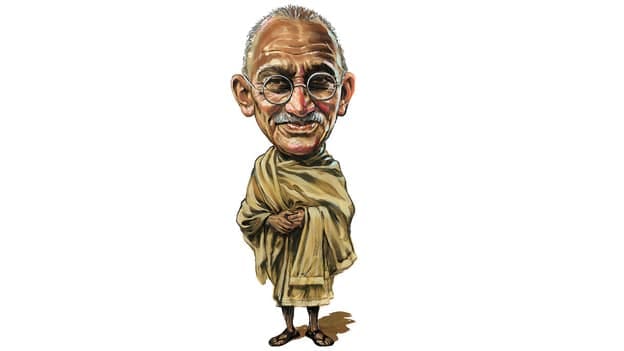 One man who inspired the world - Mahatma Gandhi & his leadership value