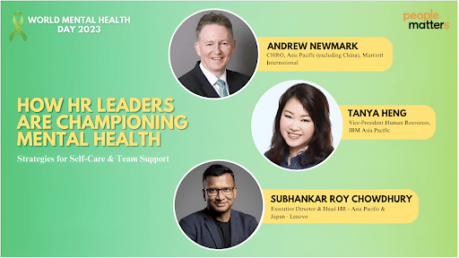How senior HR leaders are championing mental health