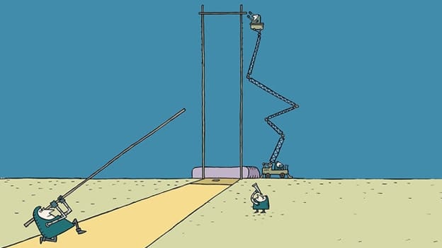 Why it's important to set the bar high for yourself