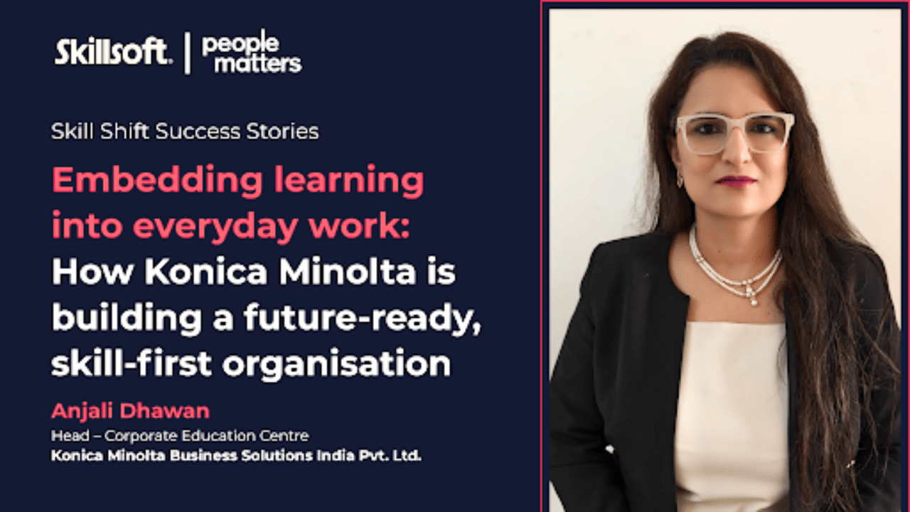 Driving mindset-led AI transformation: Konica Minolta’s learning journey with Skillsoft
