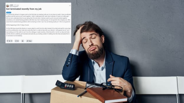 Gurugram employee not the only one fired for ‘leaving on time,’ ‘tea breaks’; Files complaint against the Startup