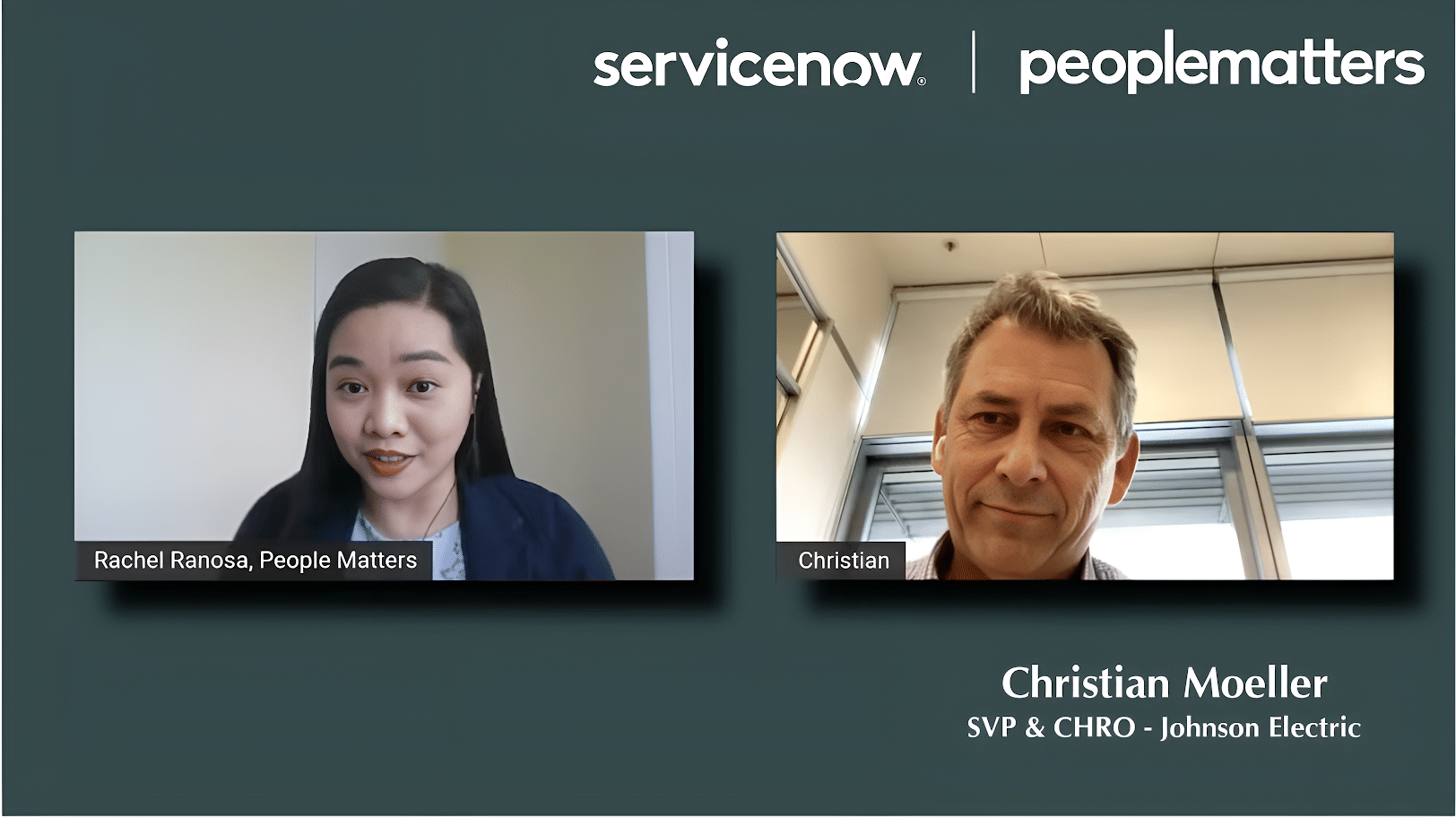 Managing hybrid workforces with Christian Moeller, SVP & CHRO at Johnson Electric Intl Ltd