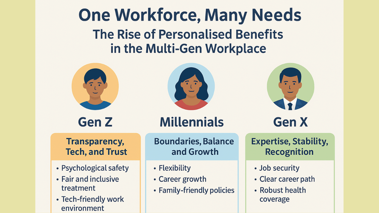 Theme - One Workforce, Many Needs: The Rise of Personalized Benefits in the Multi-Gen Workplace