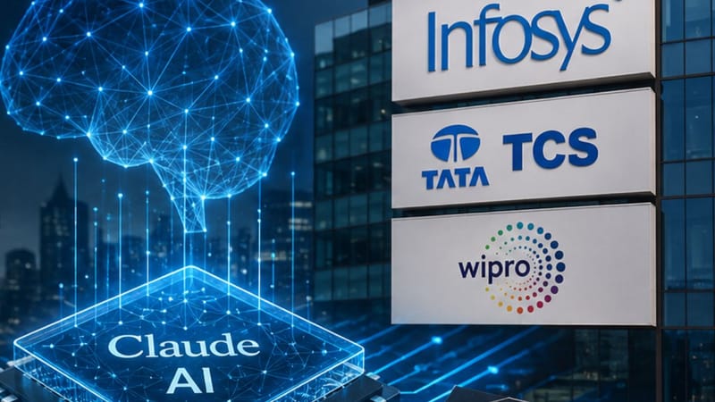 Anthropic’s new AI venture could intensify competition for Infosys, TCS and Wipro