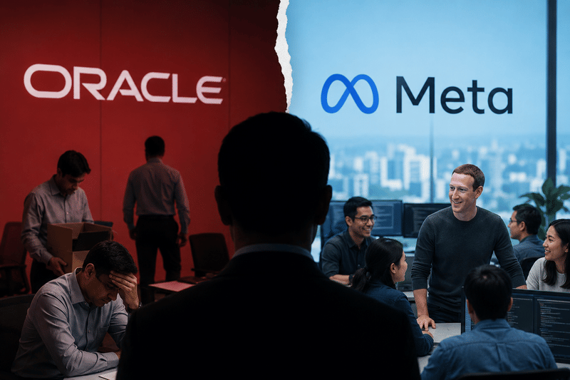 50% negative impact at Oracle, 25% faster decisions at Meta: How manager cuts affected tech teams