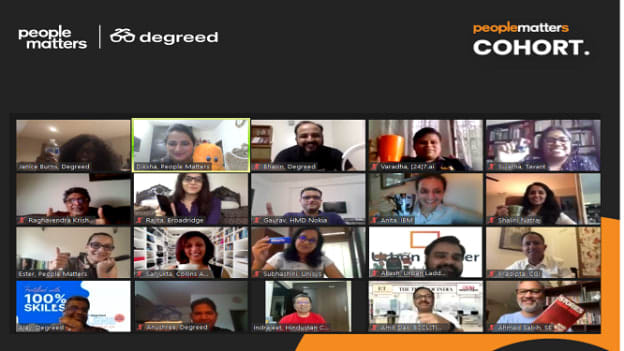 Navigating crisis through the right skills and learning opportunities: Degreed & People Matters Cohort