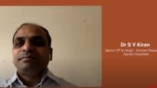 Video: Apollo's Dr S V Kiran on making work human