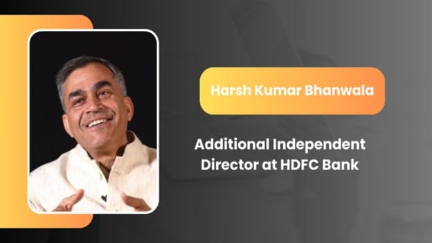 HDFC Bank names former NABARD chairman Harsh Kumar Bhanwala as director